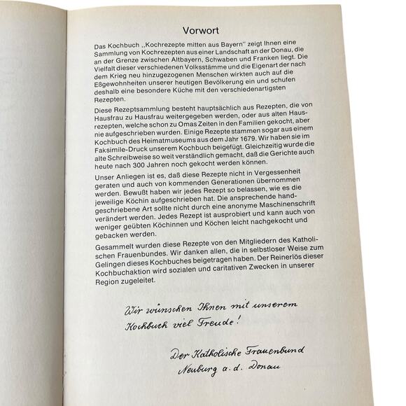 Cookbook Germany Kochrezepte mitten aus Bayern Recipes Meal German Language 1989 - Picture 7 of 15